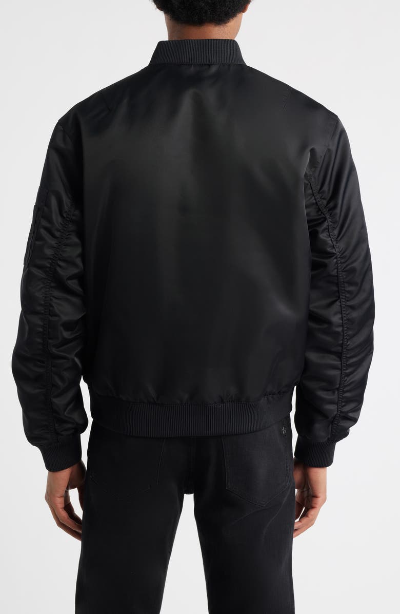 HUGO Badam Bomber Jacket, Alternate, color, Black