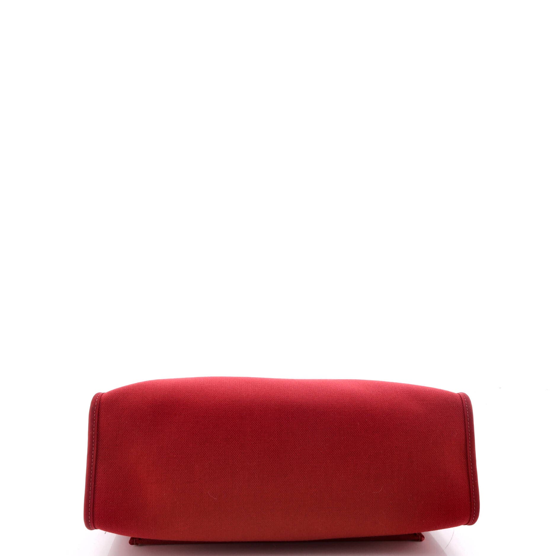 Herbag Zip Leather and Toile 31, Alternate, color, Red