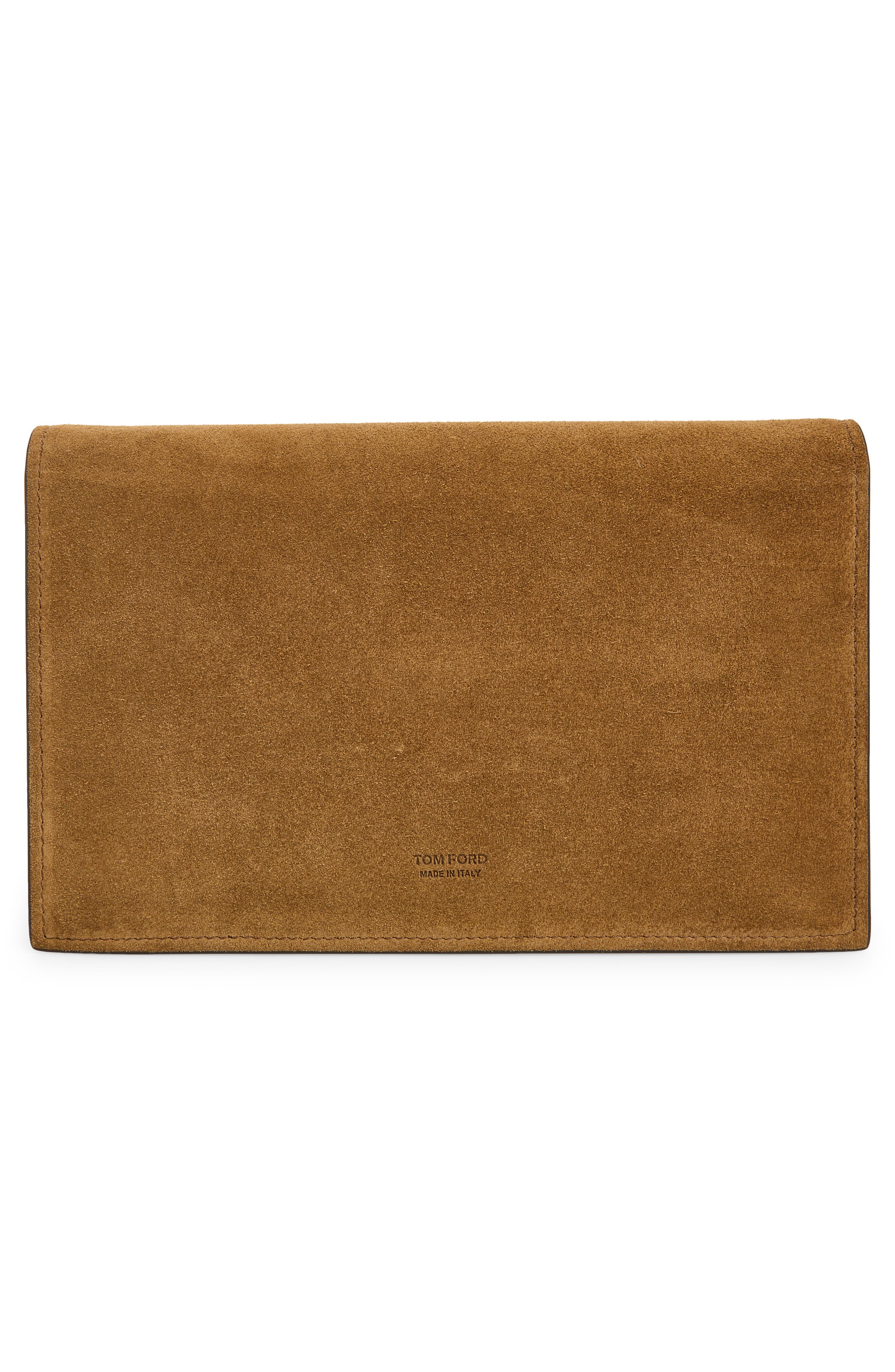 Mini Aube Suede Shoulder Bag, Alternate, color, WHISKY