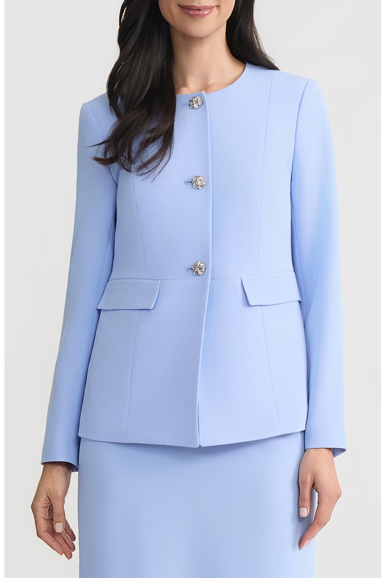 Three-Button Peplum Jacket (Women) | Nordstrom