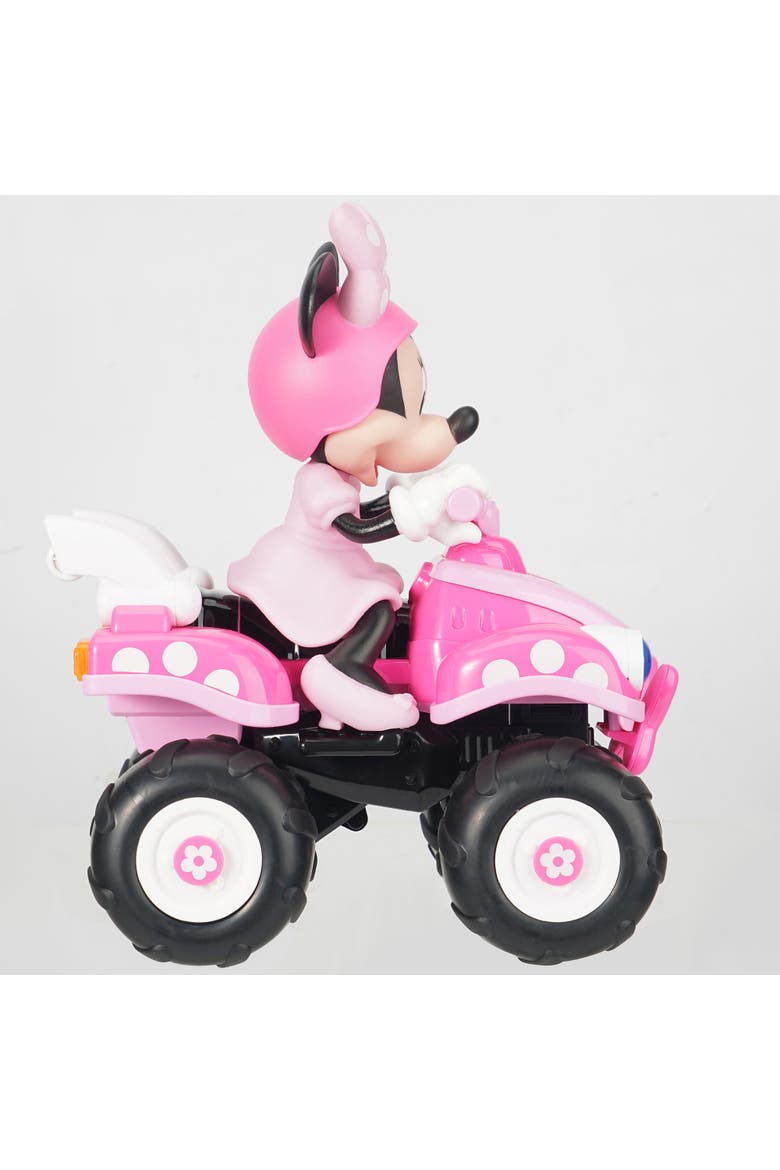 Minnie RC Toy Vehicle, Light Up, Remote Control, Alternate, color, Multicolored