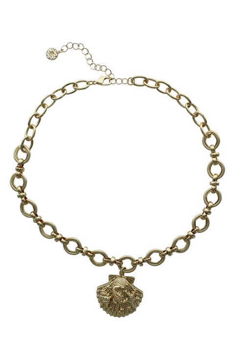 Shell Pendant Necklace