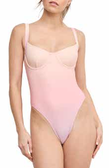 Good American Sunset Underwire One-Piece Swimsuit