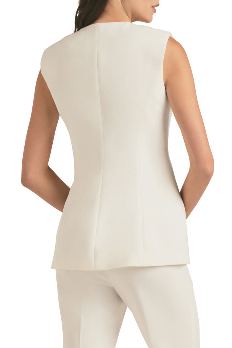 The Diana Vest, Alternate, color, IVORY