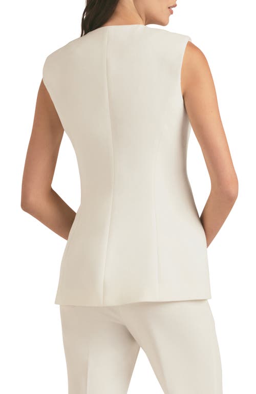 Favorite Daughter The Diana Vest In Ivory