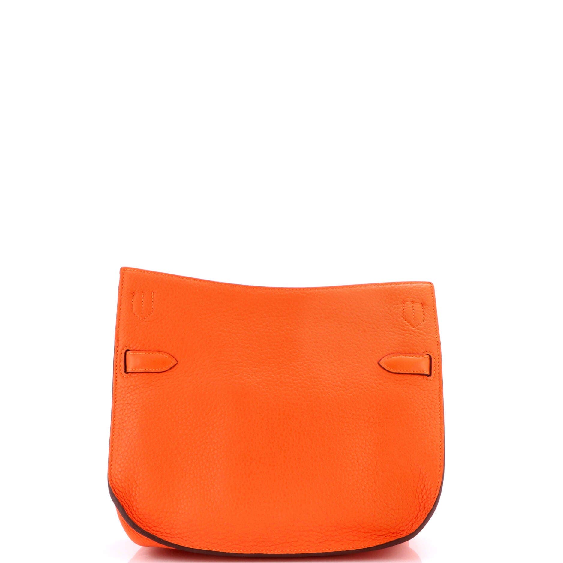 Pre-Owned Hermes Jypsiere Bag Clemence 28, Alternate, color, Feu