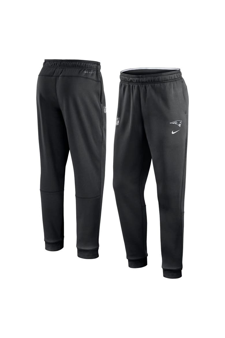 Men's Nike  Black New England Patriots 2023 Sideline Performance Jogger Pants, Main, color, Black
