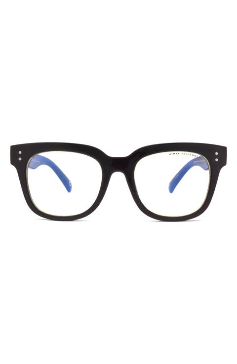 Aimee Kestenberg Houston 52mm Square Blue Light Blocking Glasses