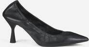 AGL Ide Soft Pump in Leather with Elastic