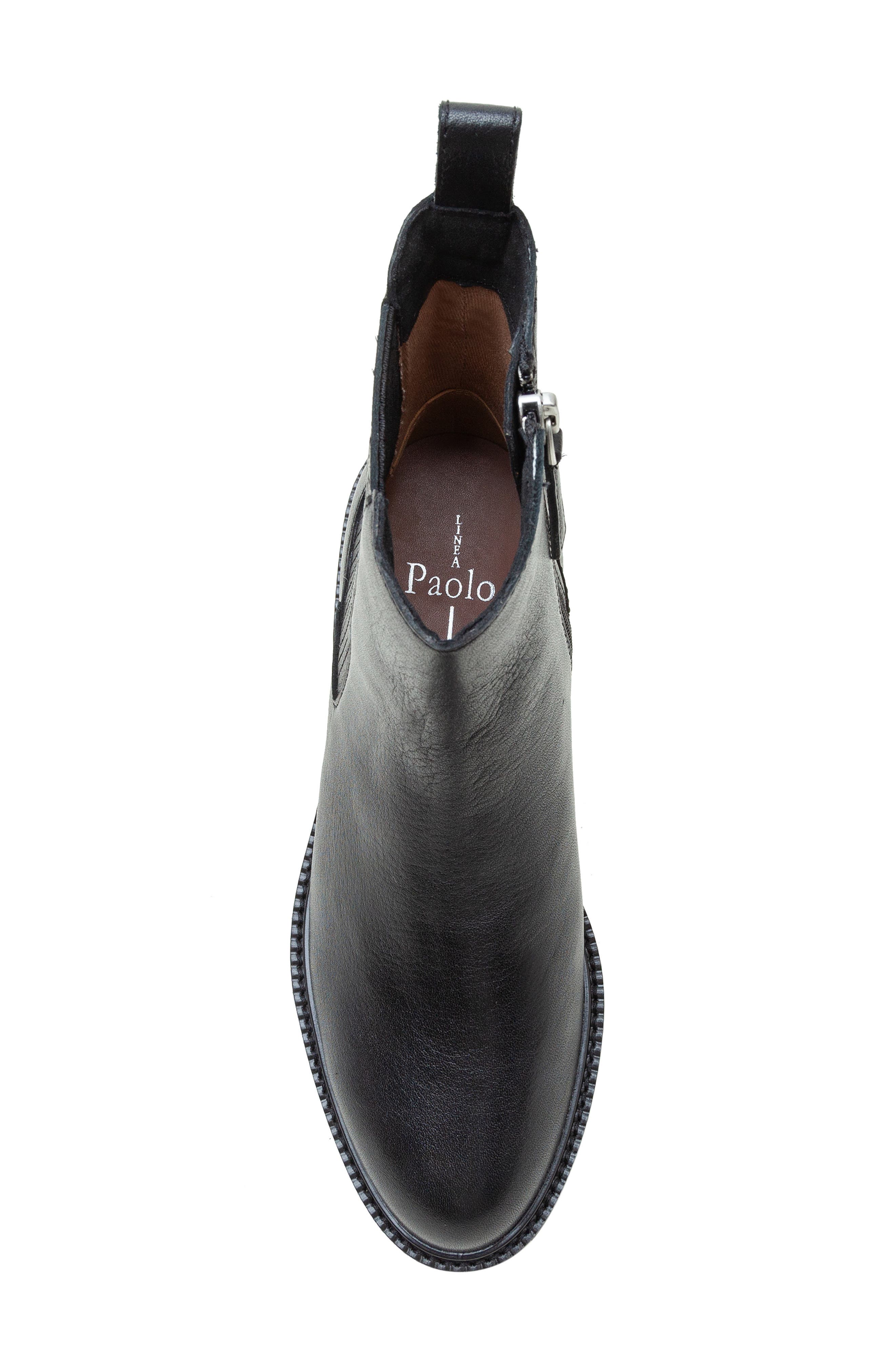 Tessa Lug Bootie, Alternate, color, BLACK