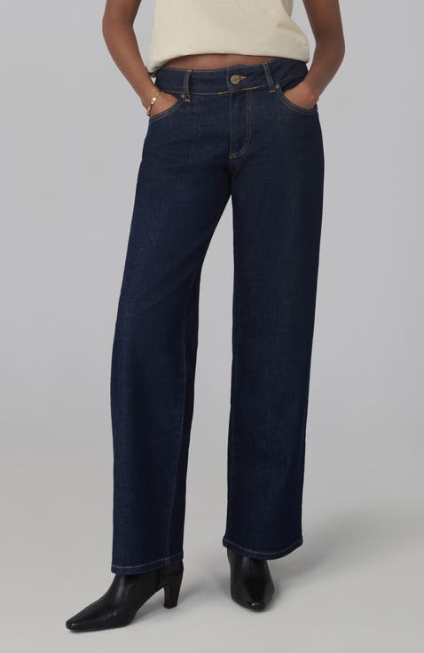 Miro Mid Rise Comfort Straight Jeans
