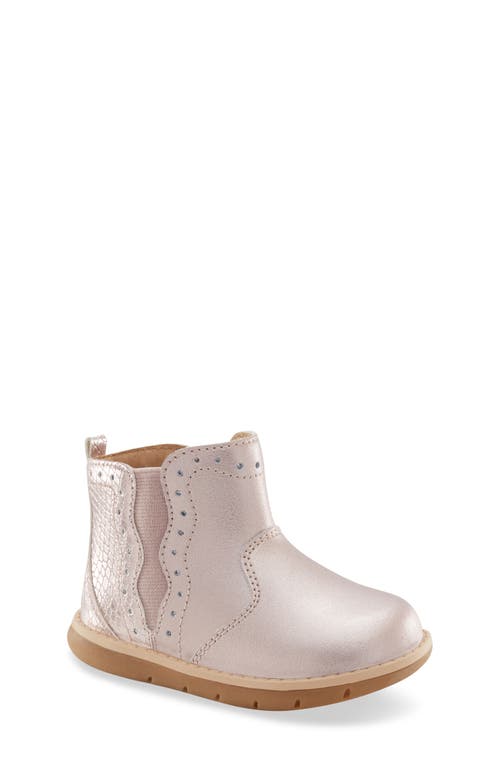 Stride Rite Lena Bootie In Gold