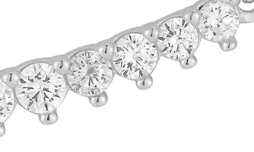 Chloe & Madison Chloe And Madison Cubic Zirconia Bar Necklace In Metallic