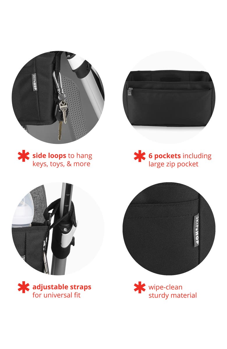 Skip Hop Grab & Go Ultra Stroller Organizer, Alternate, color,