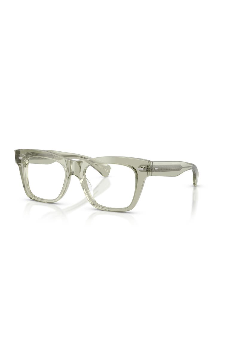 51mm Rectangle optical glasses, Main, color, Green