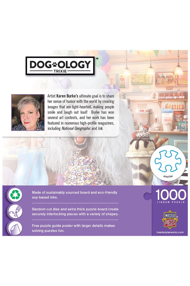 Dogology Trixie 1000 Piece Jigsaw Puzzle, Alternate, color, Multicolor