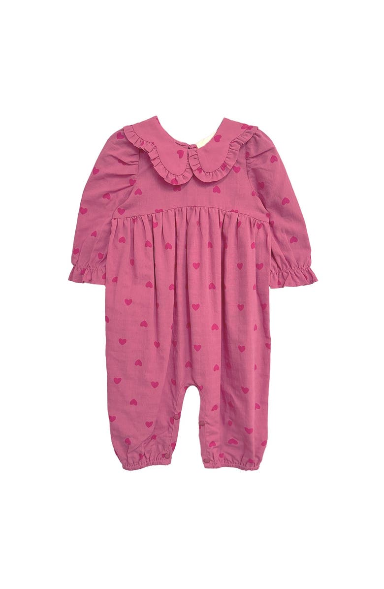Mabel + Honey Perfect in Pink Romper, Main, color, Pink