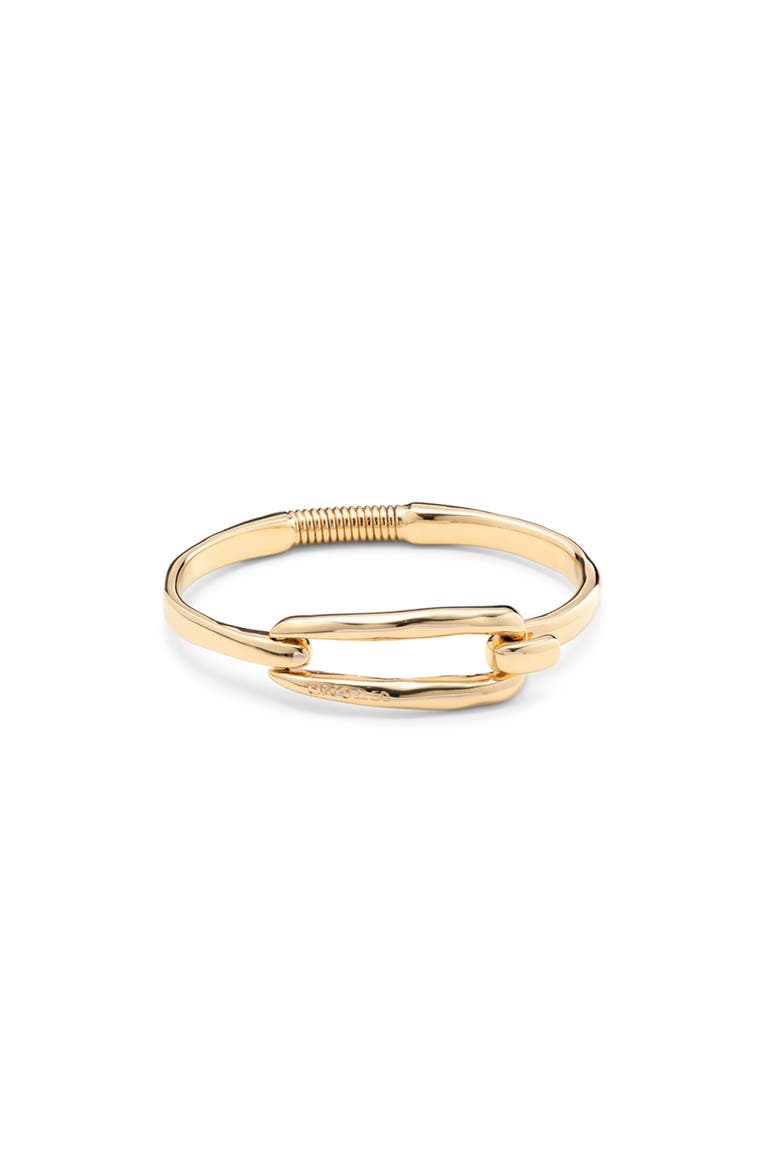 Anchor Buckle Bangle, Main, color, Gold