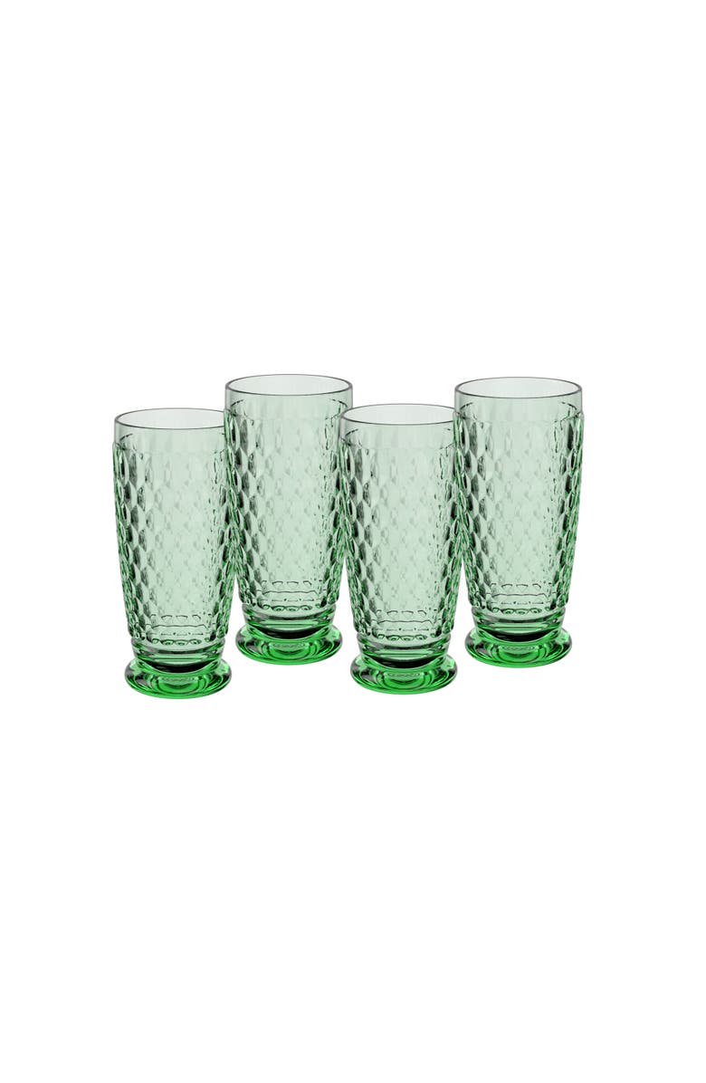Villeroy & Boch Boston coloured Set of 4 Hiball, Alternate, color, Green