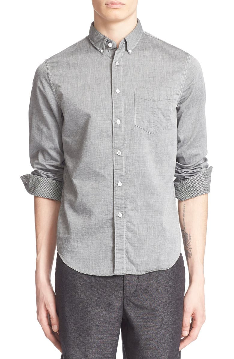 rag & bone Trim Fit Woven Sport Shirt, Main, color,