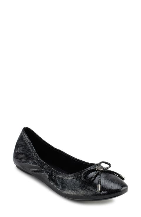 Velma Metallic Ballet Flat (Women)