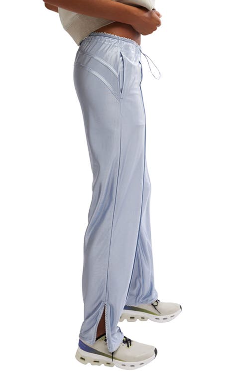 Free People Roll With It Drawcord Pants In Steel