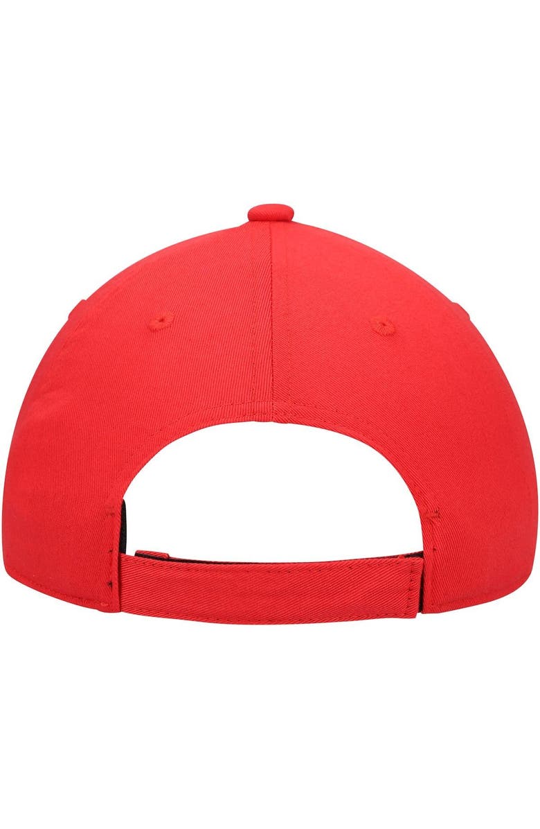 adidas Men's adidas Red Washington Capitals Locker Room Three Stripe Adjustable Hat, Alternate, color, Red