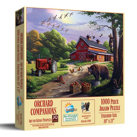 Orchard Companions 1000 piece Jigsaw Puzzle for Adults