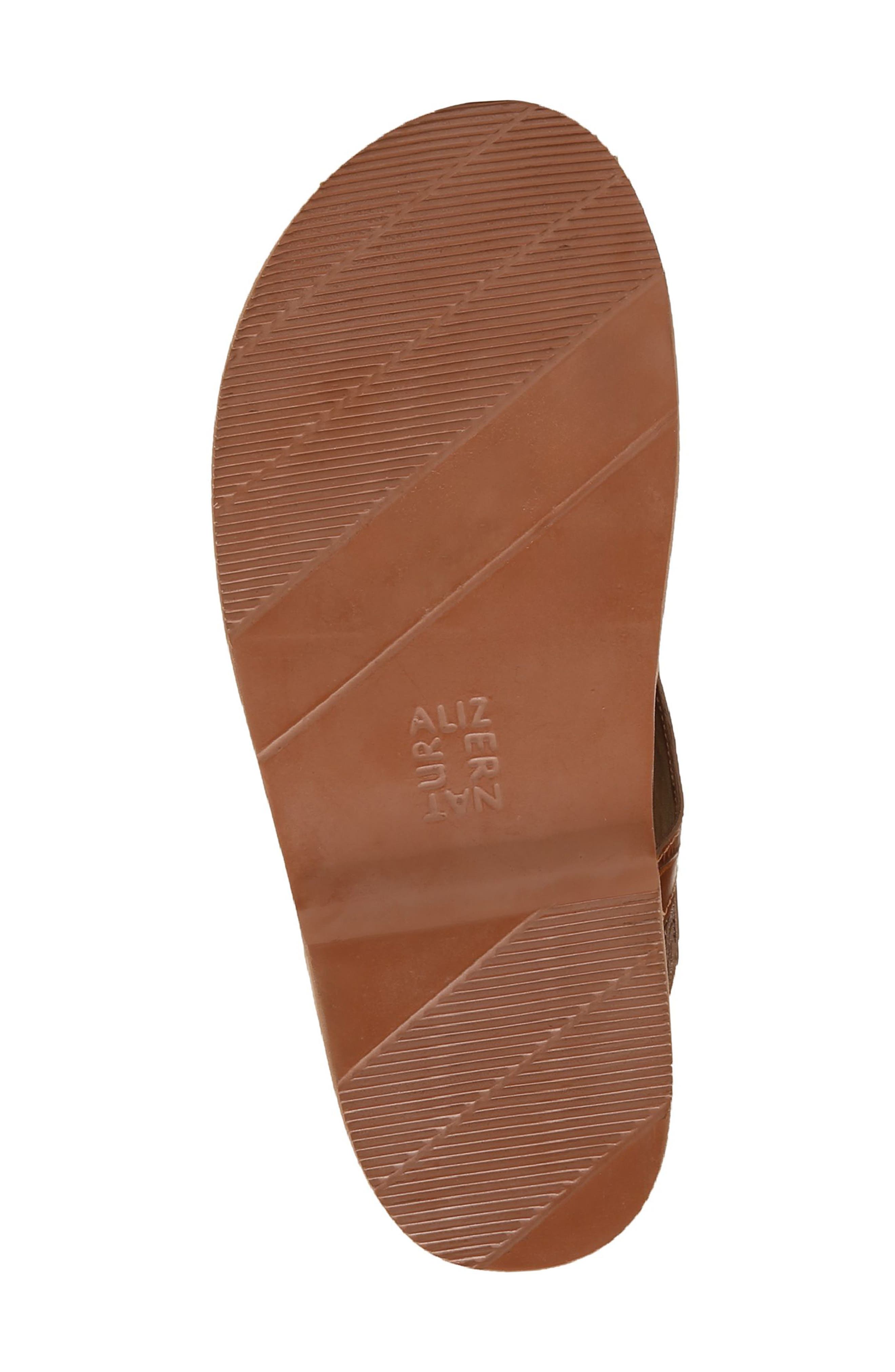 Laurel Slingback Platform Sandal, Alternate, color, CARAMEL BROWN CROC EMBOSSED