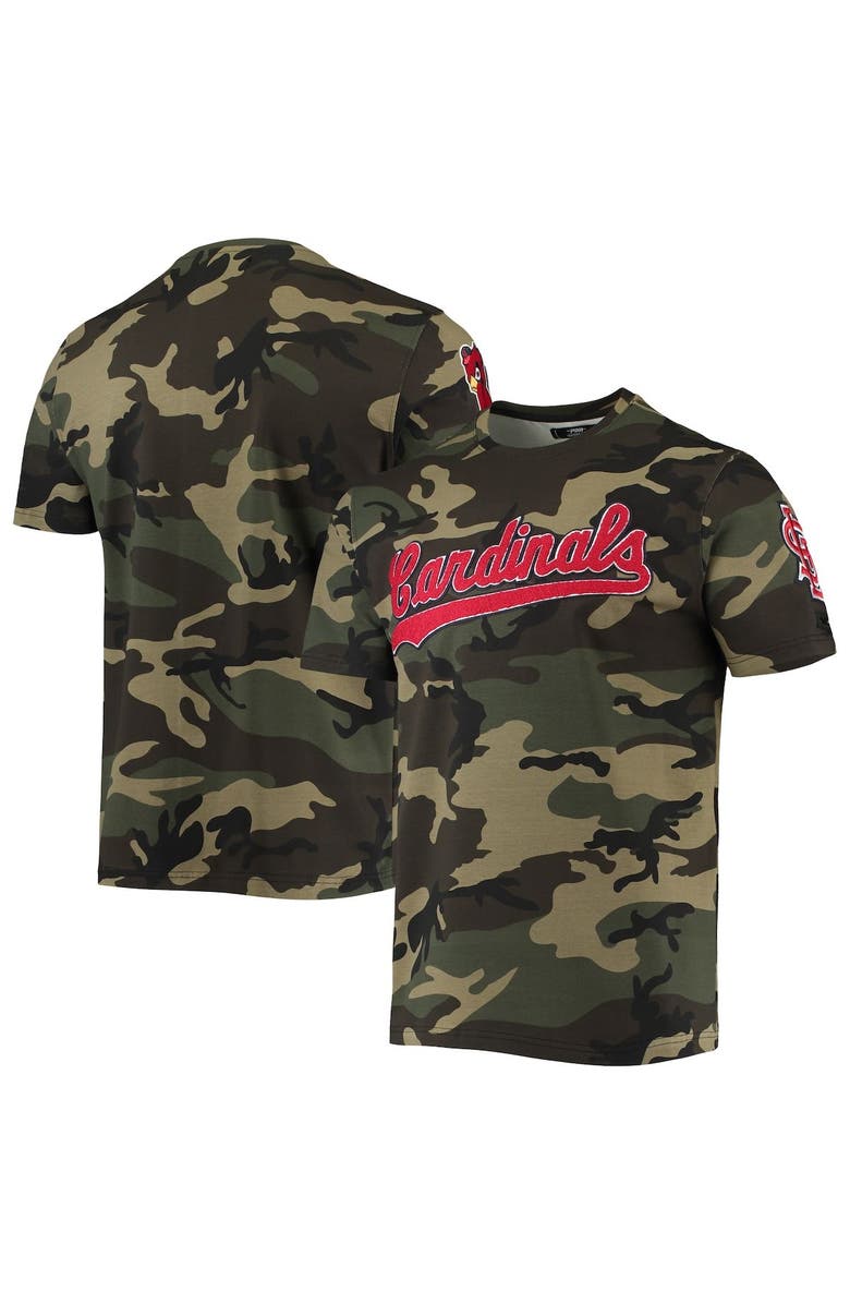 PRO STANDARD Men's Pro Standard Camo St. Louis Cardinals Team T-Shirt, Main, color, 