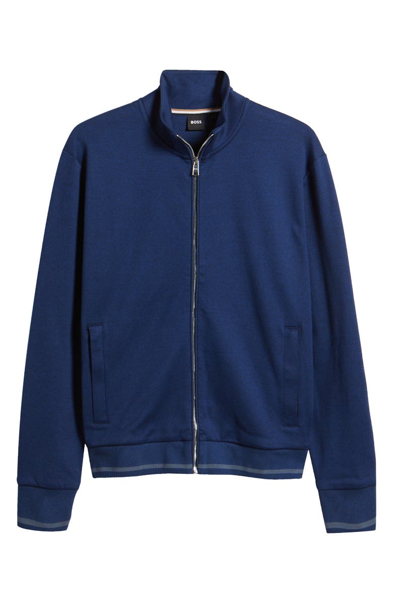 BOSS Shepherd Full Zip Sweatshirt, Alternate, color, Dark Blue