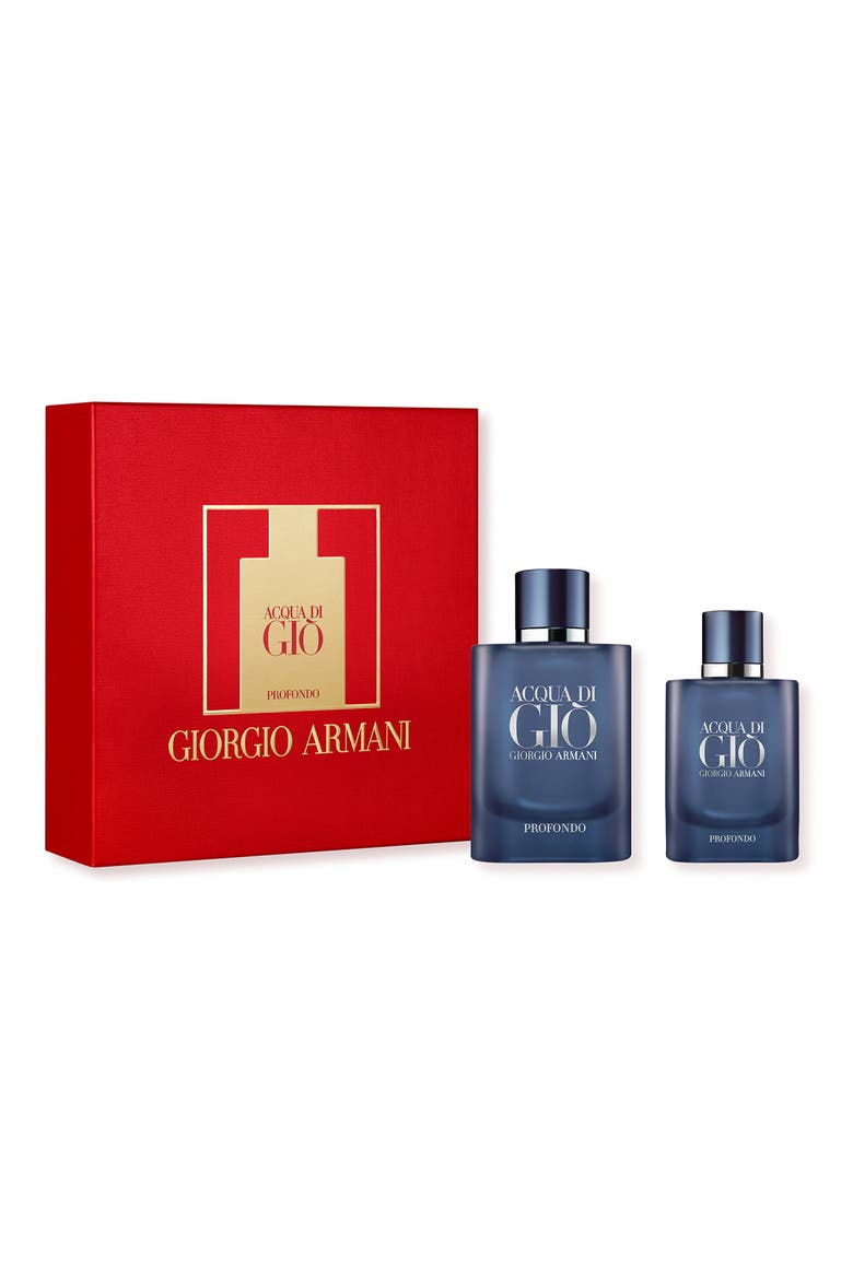 Acqua di Gio Profondo Eau de Parfum Set USD $182 Value, Main, color, NO COLOR