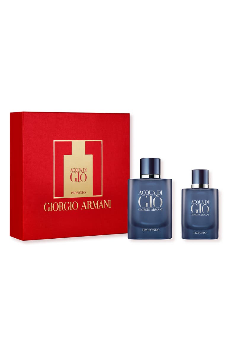ARMANI beauty Acqua di Gio Profondo Eau de Parfum Set USD $182 Value, Main, color,