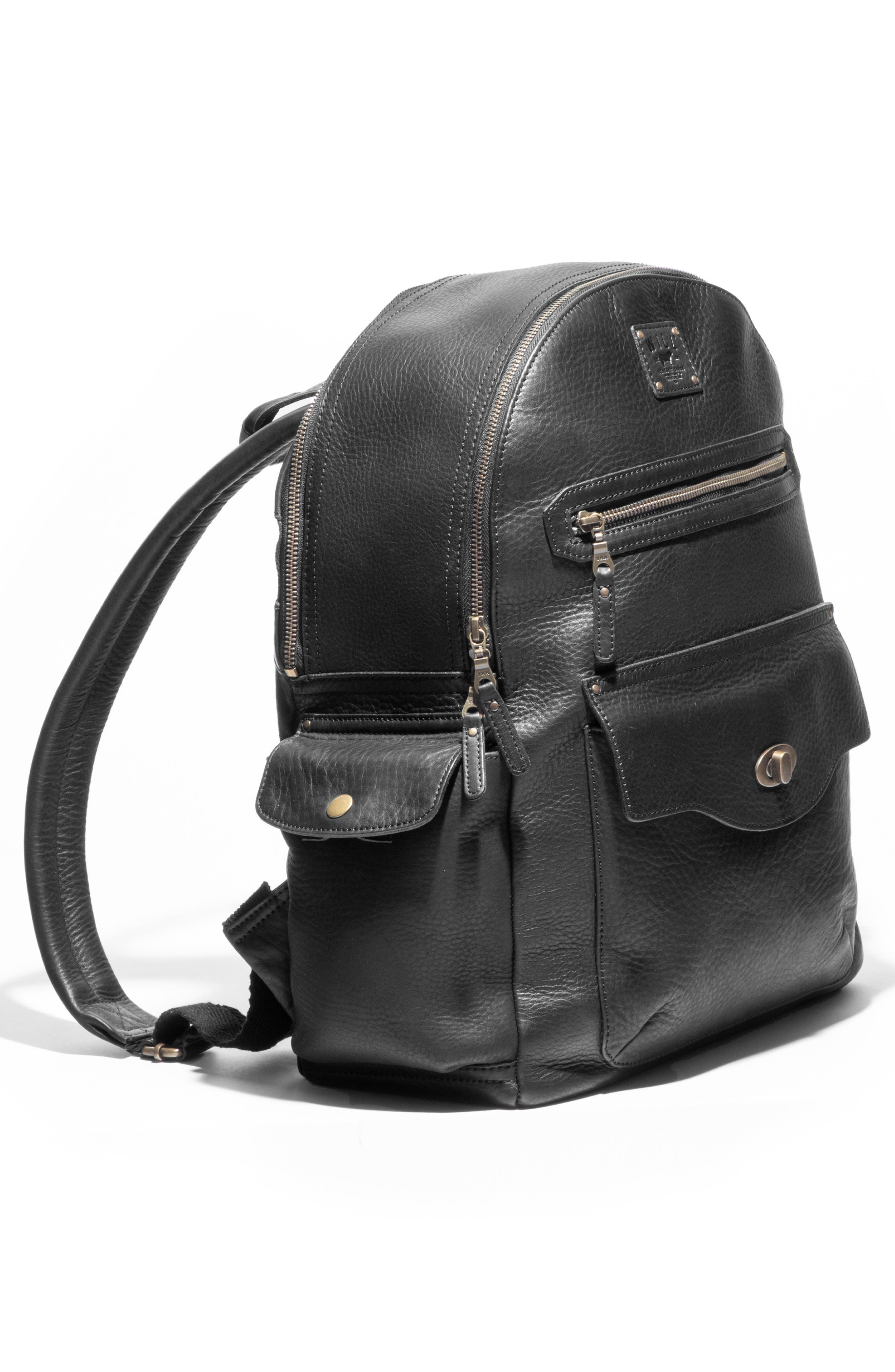 Will Leather Goods Leather Work Backpack, Alternate, color, 