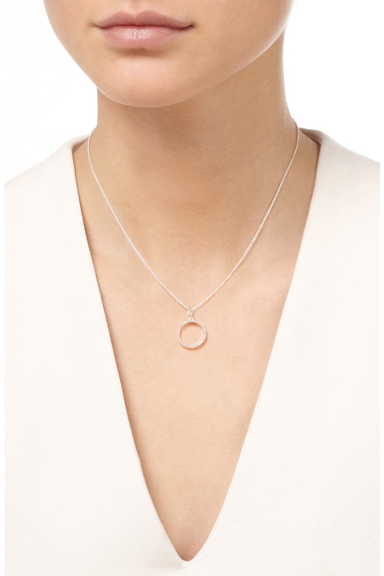 Fine Chain Link Necklace, Alternate, color, SILVER