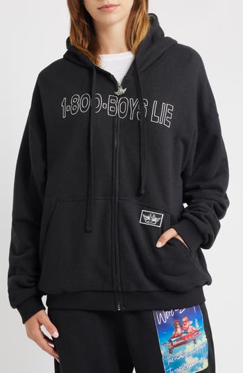 Disconnected 1-800 Harley Zip Hoodie