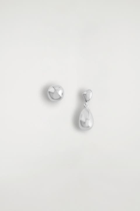 Mismatched Drop Earrings