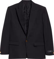 Balmain Pinstripe Wool Tuxedo Jacket