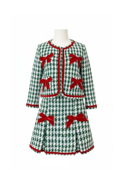 Style And Grace Blazer And Pleated Skirt Set (Toddler, Little Kid & Big Kid)