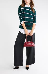 NORDSTROM RACK Stripe Crewneck Sweater