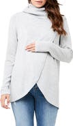 Ripe Maternity Cowl Neck Maternity/Nursing Sweater