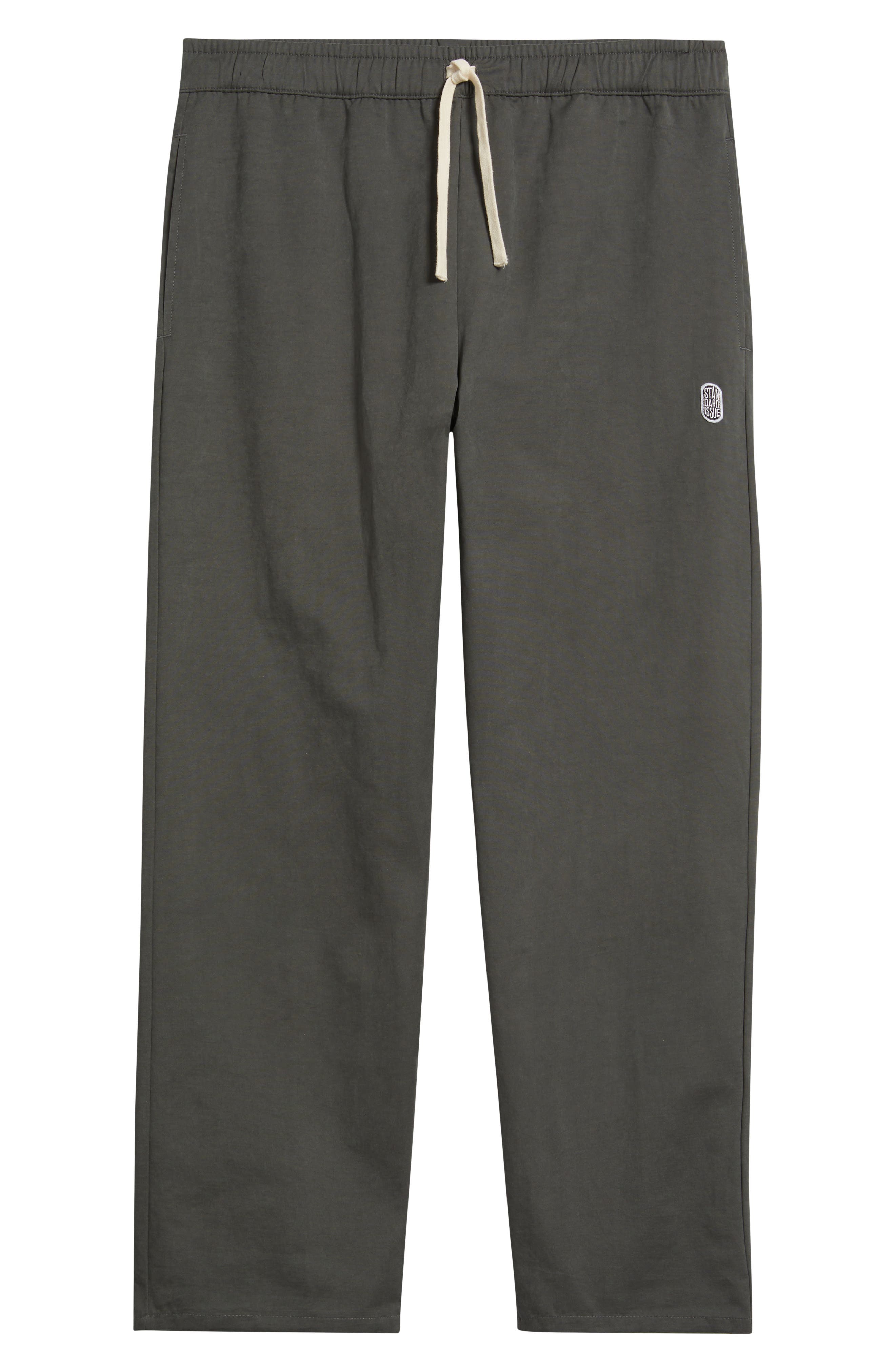 STANDARD ISSUE PD Cotton Blend Drawstring Slacker Pants (Men