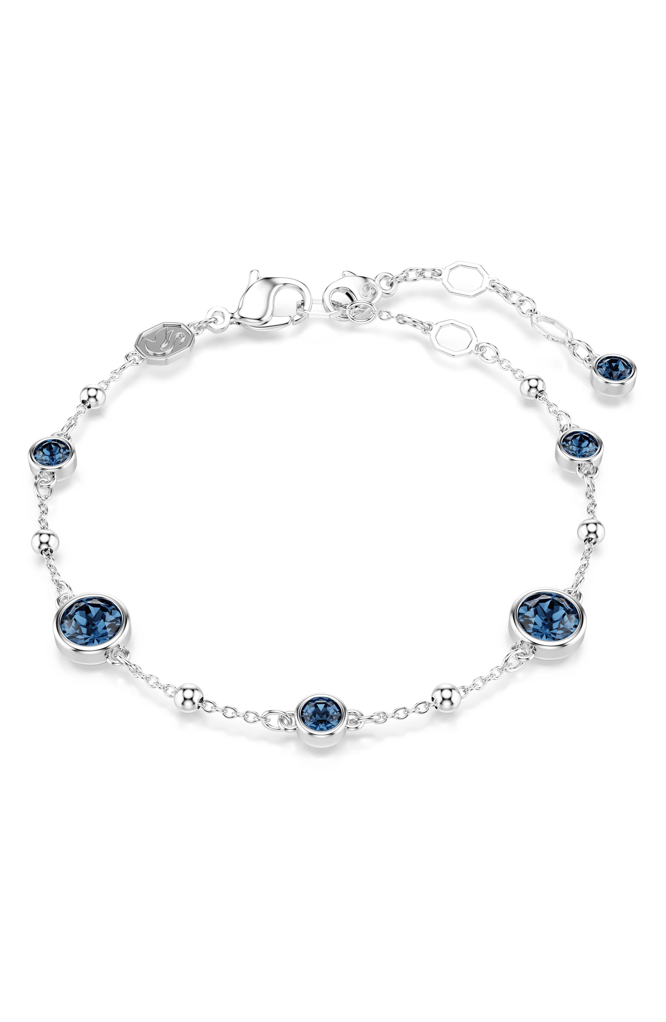 SILVER/ BLUE