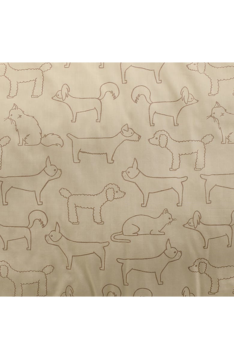 Richell Oval Pet Bed, Medium, Alternate, color, Brown