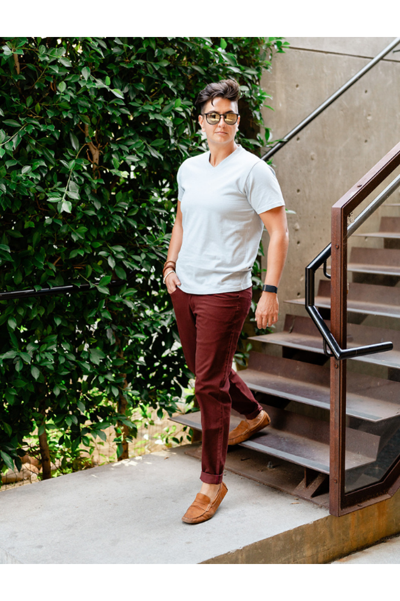 Slim Burgundy Chino Pants, Alternate, color, Burgundy