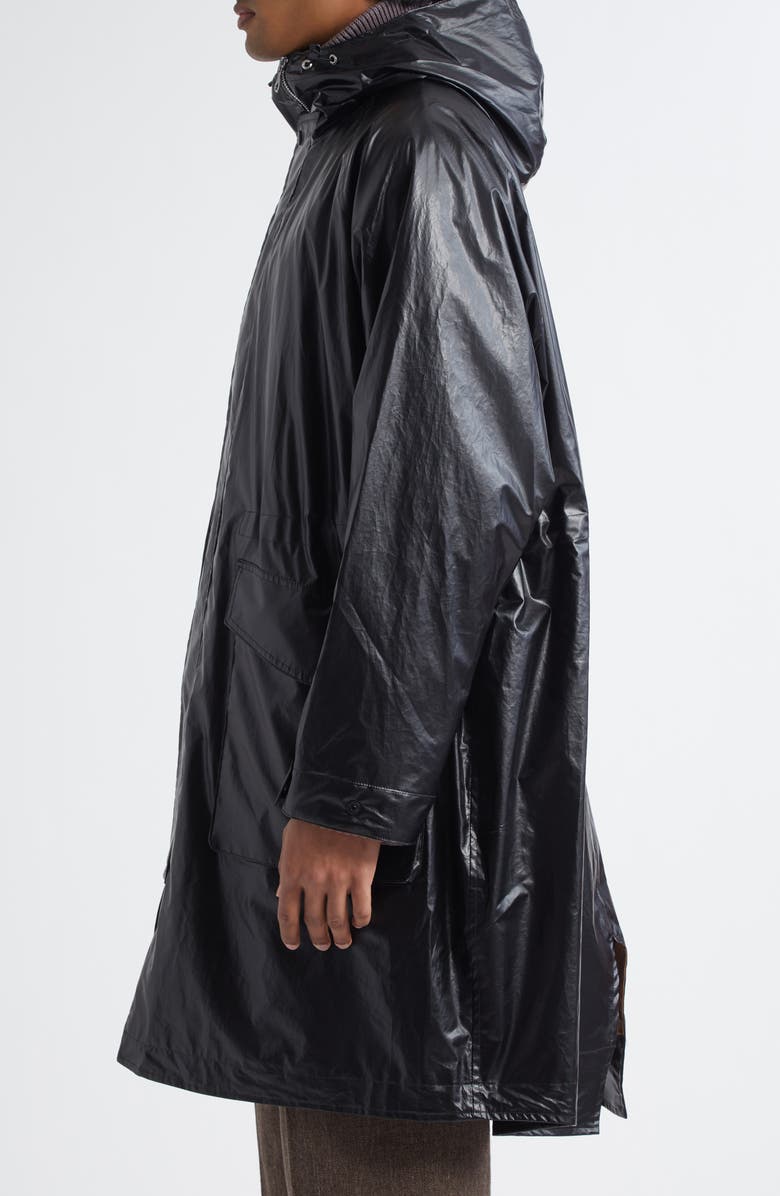 OUR LEGACY Tempesta Cotton Faux Leather Parka, Alternate, color, 