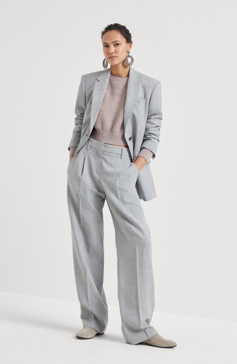 Brunello Cucinelli Crop sweater, Alternate, color, 