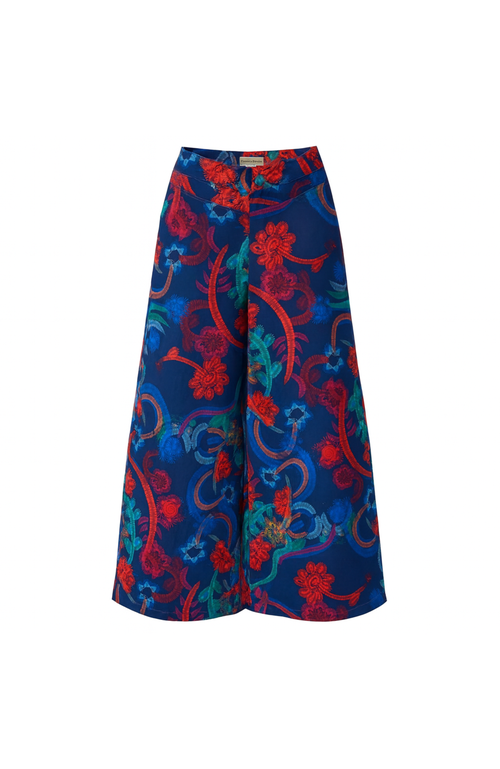 Florencia Davalos Coco Pant In Blue