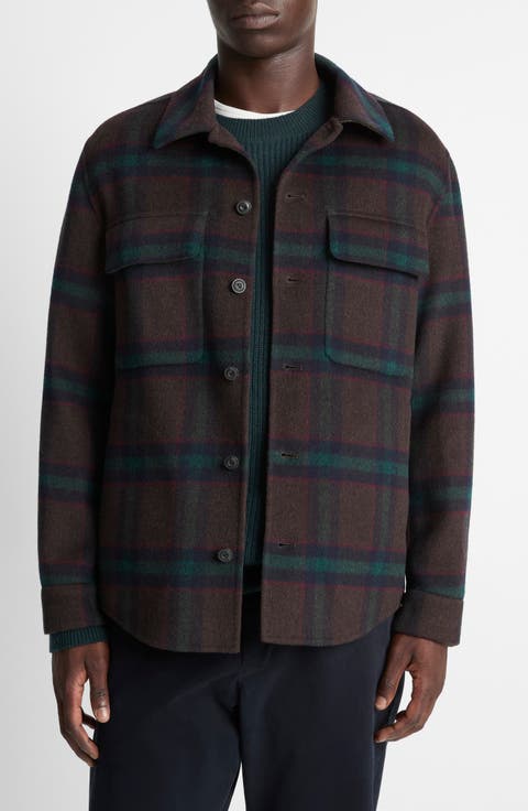 Men's Wool Blend Overshirts | Nordstrom