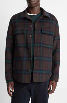 Vince Splittable Wool Blend Shirt Jacket